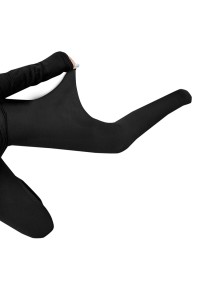 Shark skin Leggings for women to wear in autumn and winter with plush and thickened Barbie abdomen closing thin leg pressure elastic Yoga Pants  SKSP028 front view